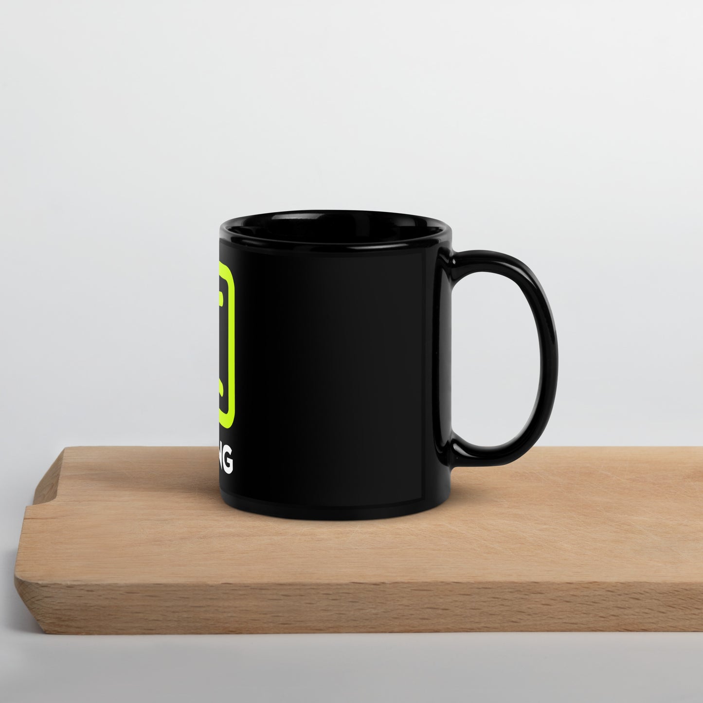 111 LIFE Gemini Rising Astrology Zodiac Mug – Black Glossy Ceramic Coffee Cup
