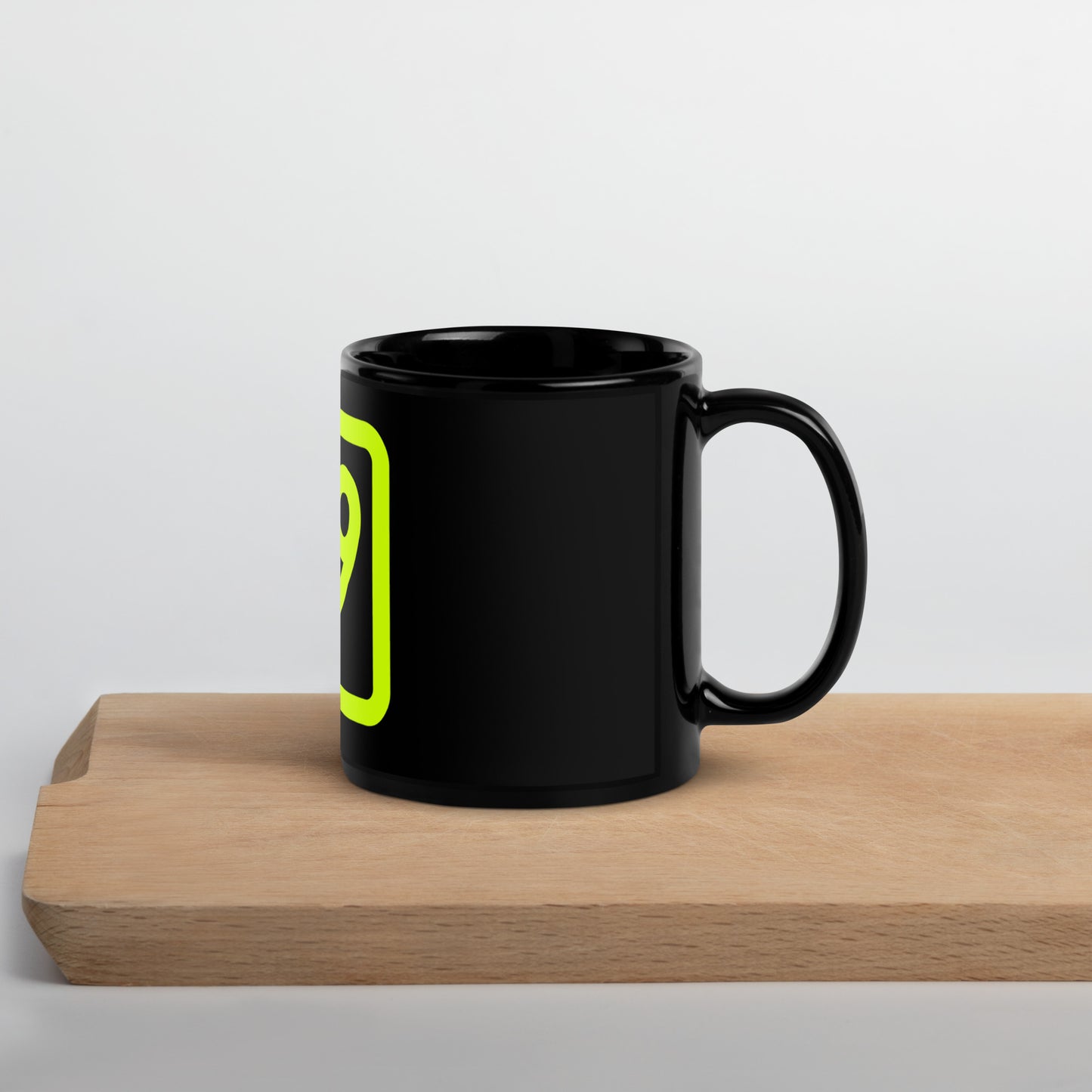 111 LIFE Cancer Astrology Zodiac Mug – Black Glossy Ceramic Coffee Cup