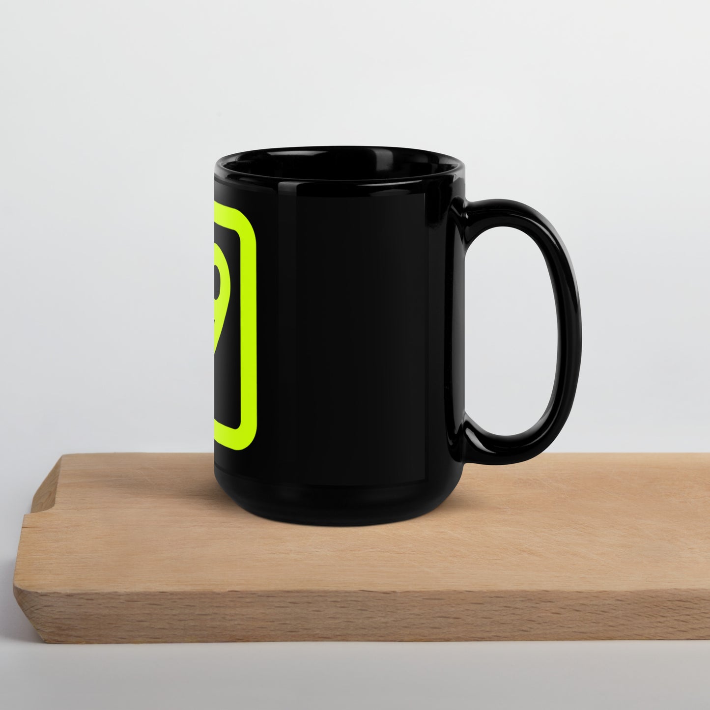 111 LIFE Cancer Astrology Zodiac Mug – Black Glossy Ceramic Coffee Cup