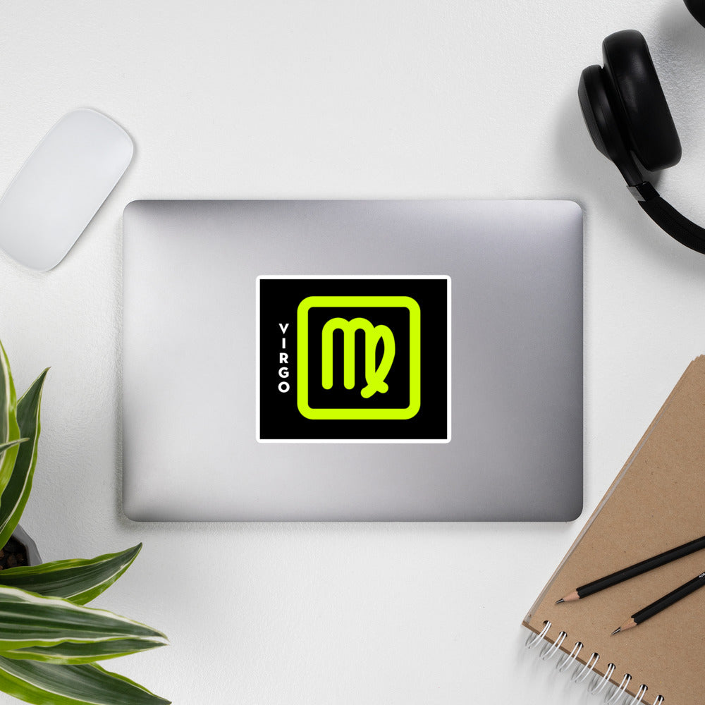 111 LIFE Virgo Astrology Zodiac Stickers – Durable Bubble-Free Vinyl Decals