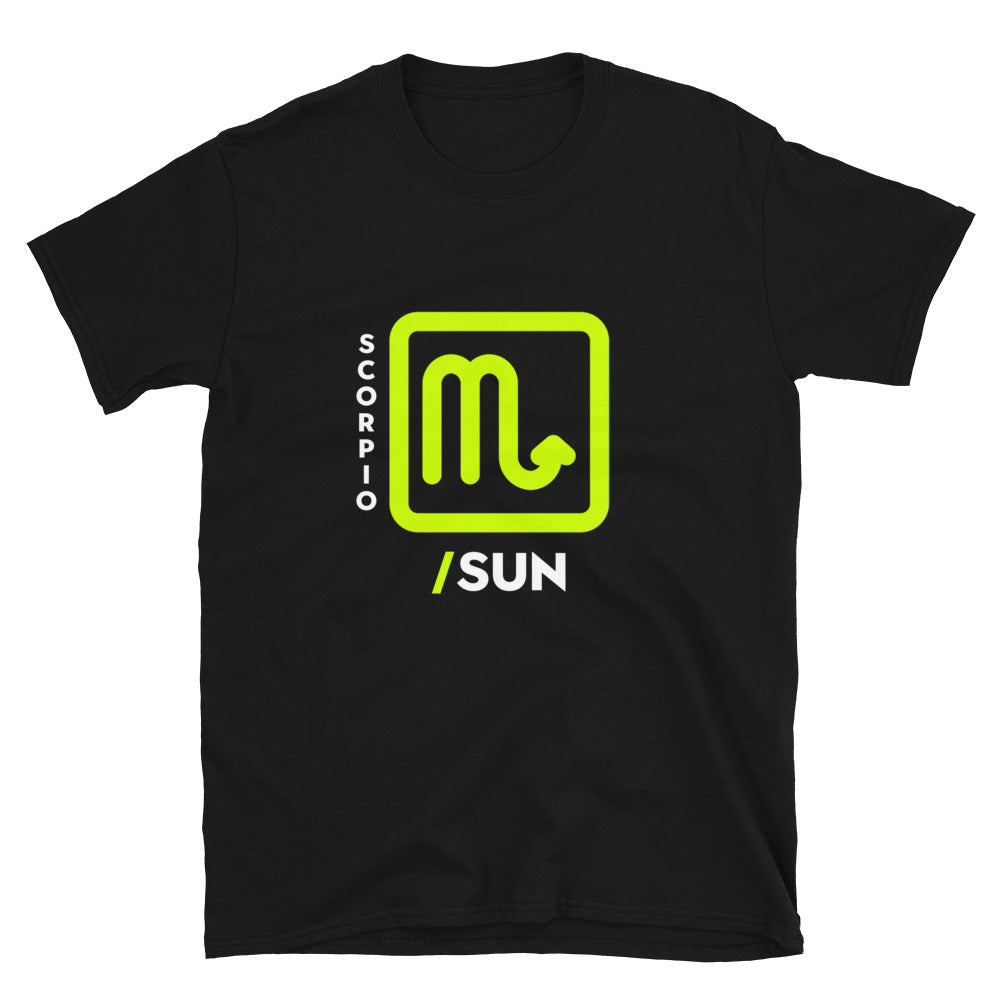111 LIFE Scorpio Sun Astrology Zodiac T-Shirt - Soft Cotton Unisex Tee