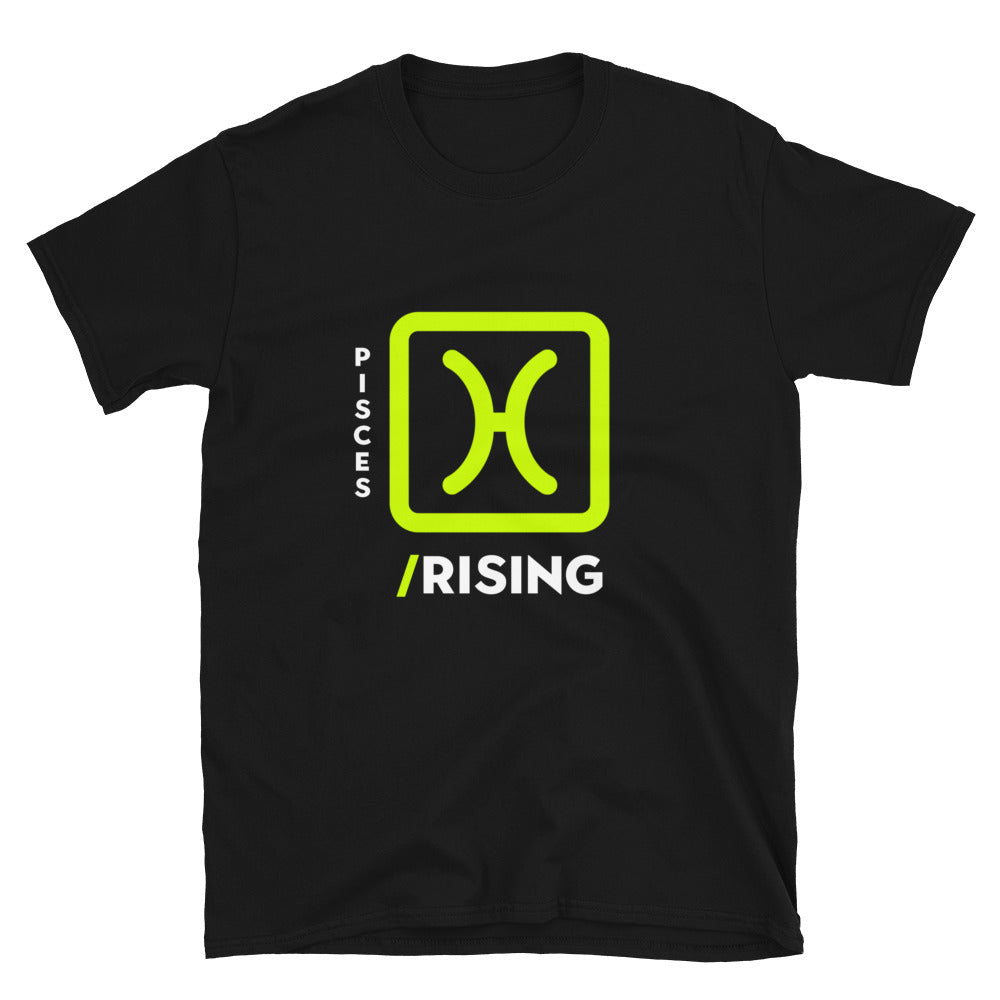 111 LIFE Pisces Rising Astrology Zodiac Short-Sleeve Unisex T-Shirt – Soft, Durable, and Celestial
