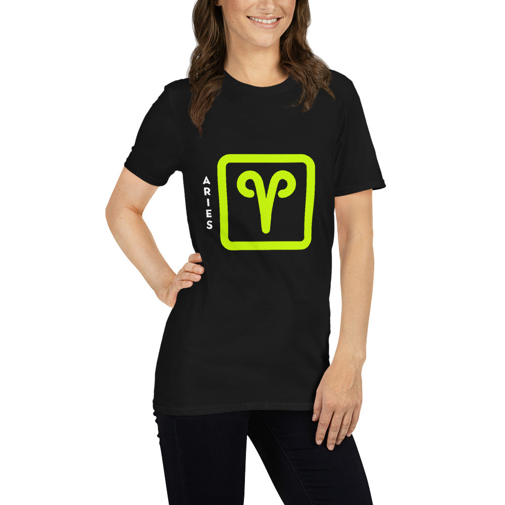 111 LIFE Aries Astrology Zodiac T-Shirt – Soft Cotton Unisex Tee