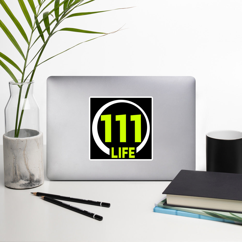 111 LIFE - ORIGINAL - Bubble-free stickers