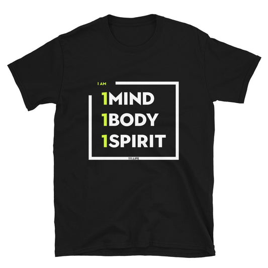 111 LIFE - MIND BODY SPIRIT - Short-Sleeve Unisex T-Shirt