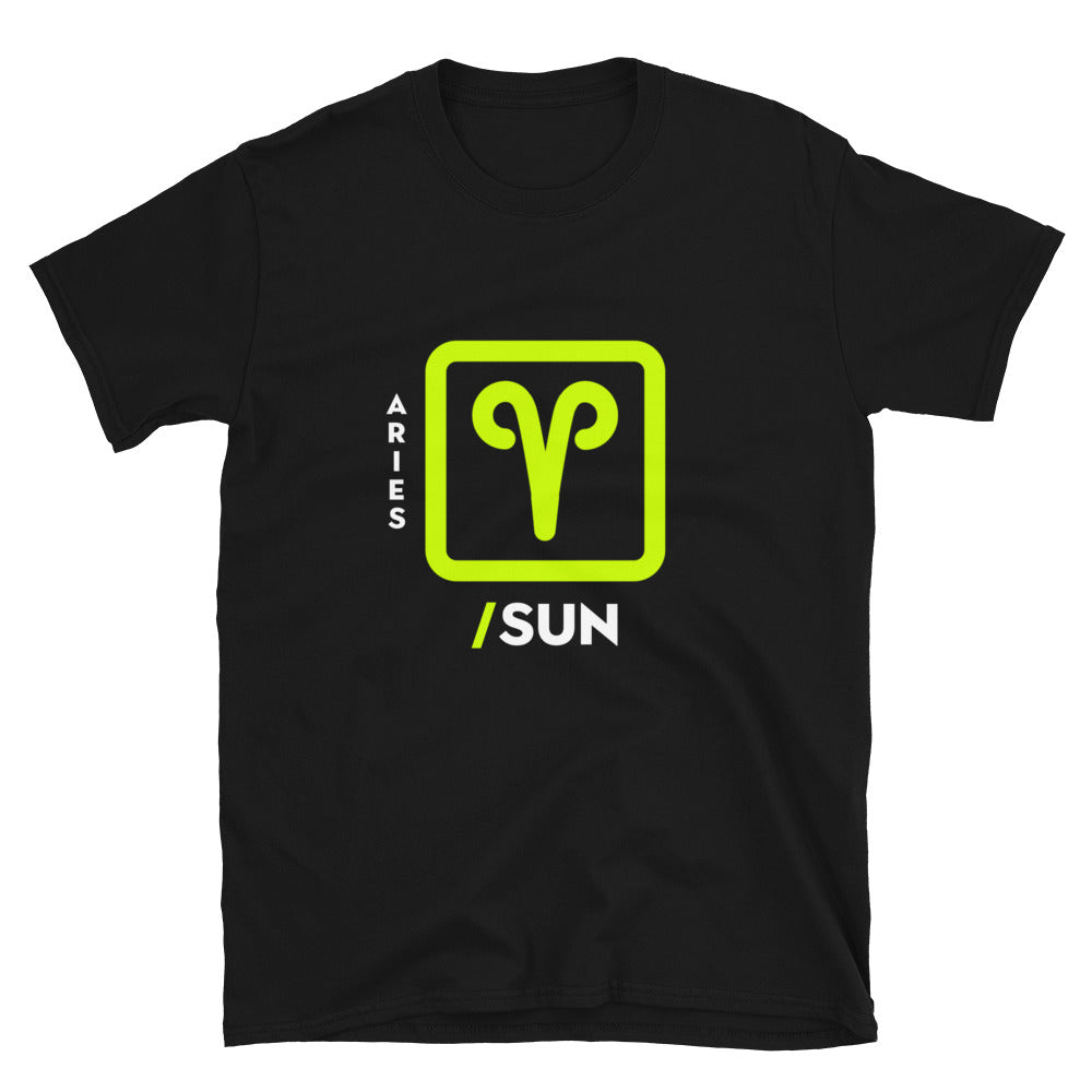 111 LIFE - ARIES SUN ZODIAC - Short-Sleeve Unisex T-Shirt