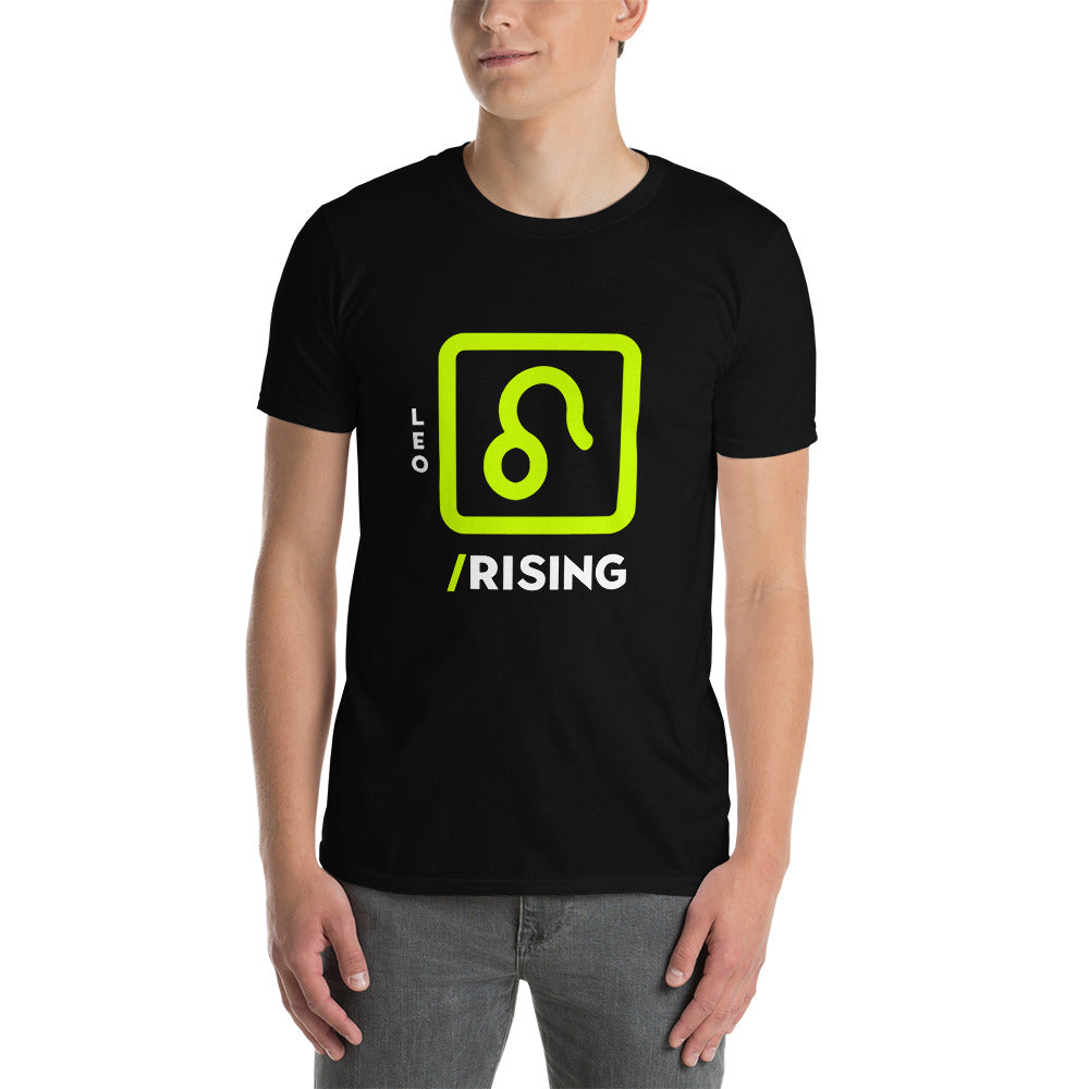 111 LIFE -  LEO RISING ZODIAC - Short-Sleeve Unisex T-Shirt