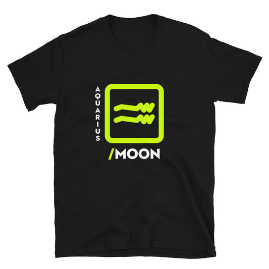 111 LIFE - AQUARIUS MOON ZODIAC - Short-Sleeve Unisex T-Shirt